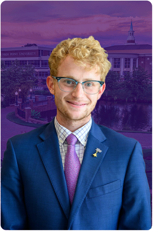 Mark Epstein ’26 smiling.