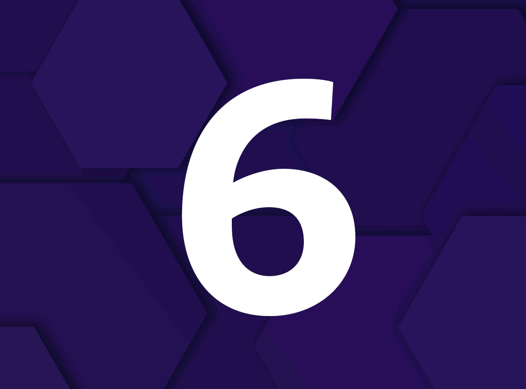 The number 6