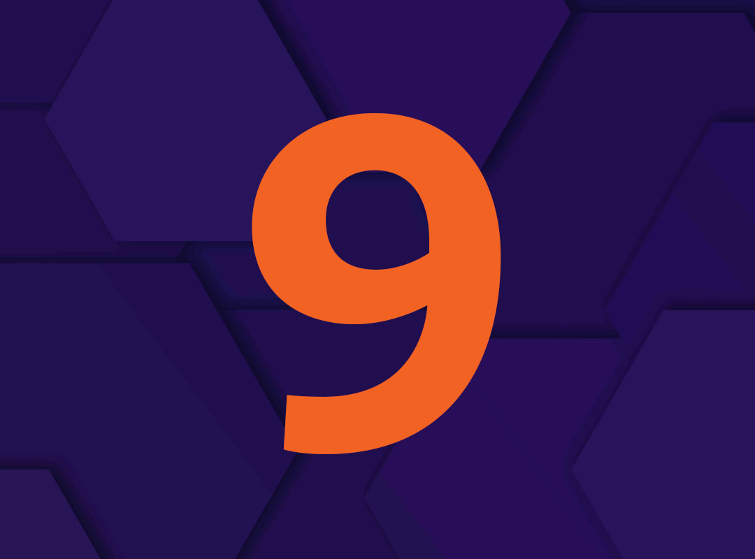 The number 9